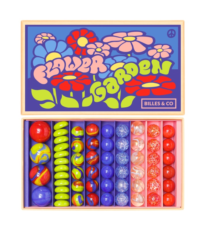 Billes & Co - Murmelbox maxi Flower Garden