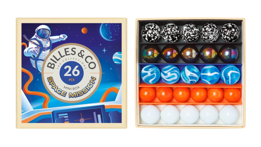 Billes & Co - Murmelbox mini Space Mission