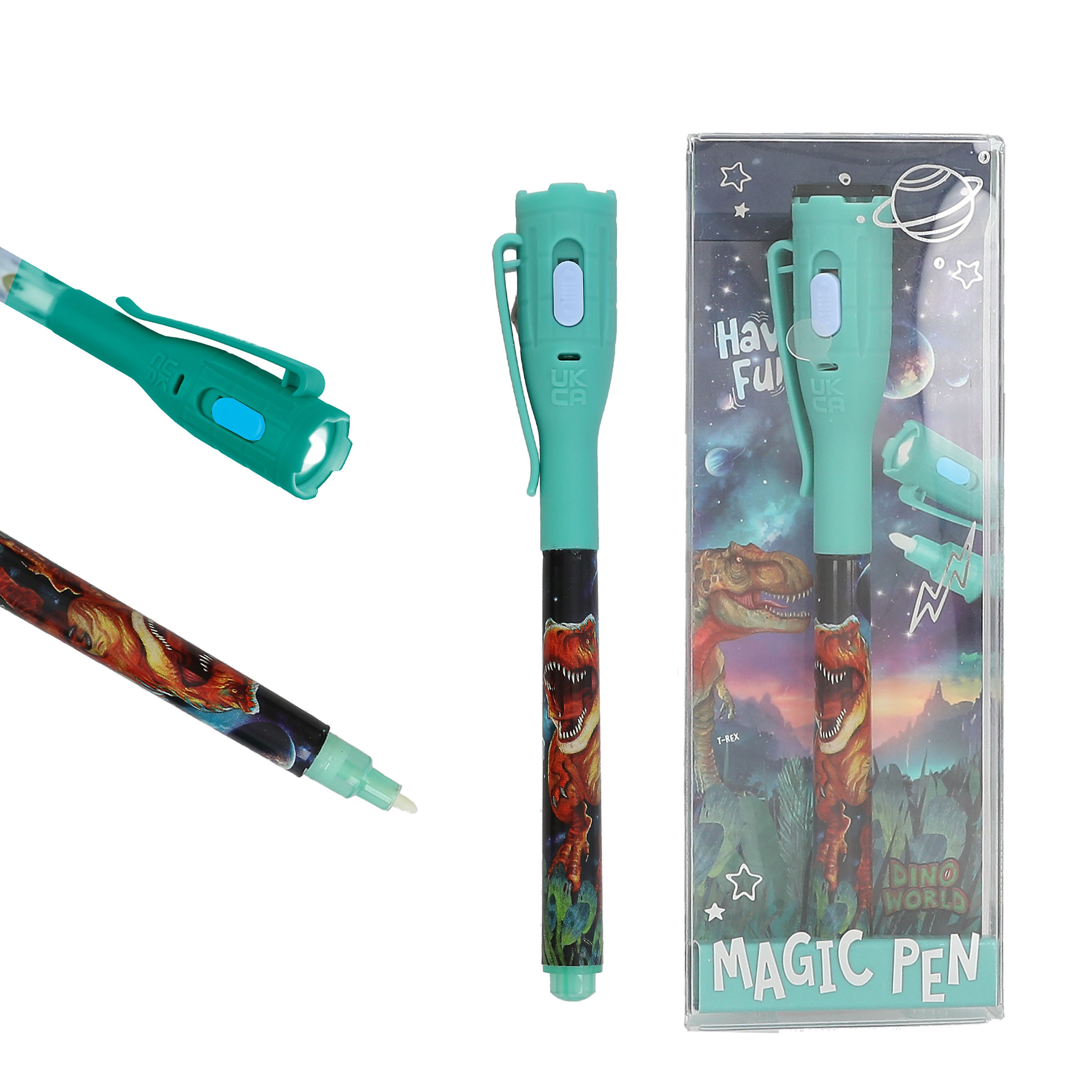DINO WORLD - Geheimstift mit LED-Licht