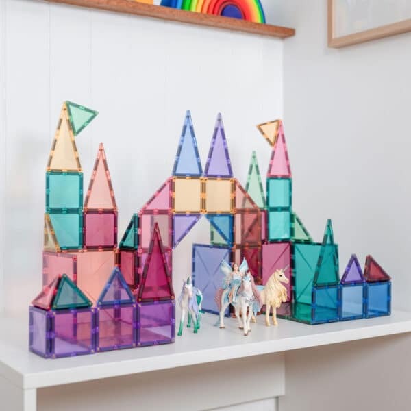 connetix - Magnetbausteine Pastel Starter Pack 64-tlg.