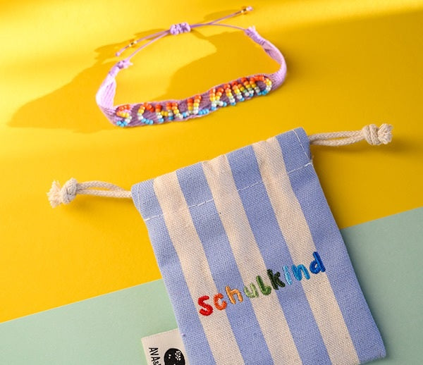 ava&yves - Armband Schulkind Flieder gewerbt