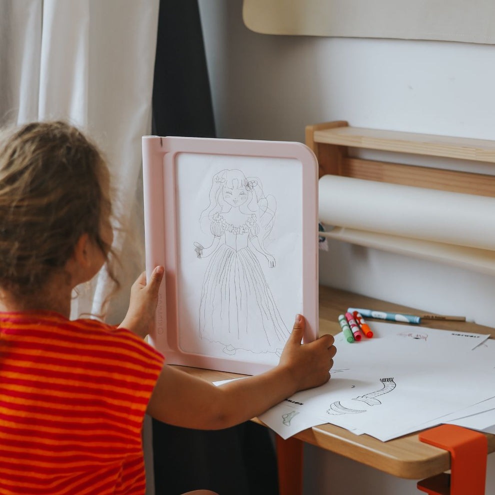 KIDYWOLF - Kidydraw Pro Fashion Zeichentablet mit LED-Bildschirm
