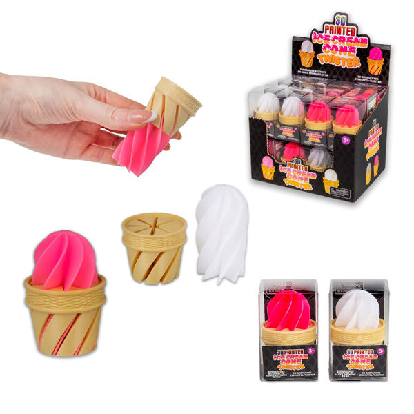 Triton-X - 3D Twister Ice Cream Cone