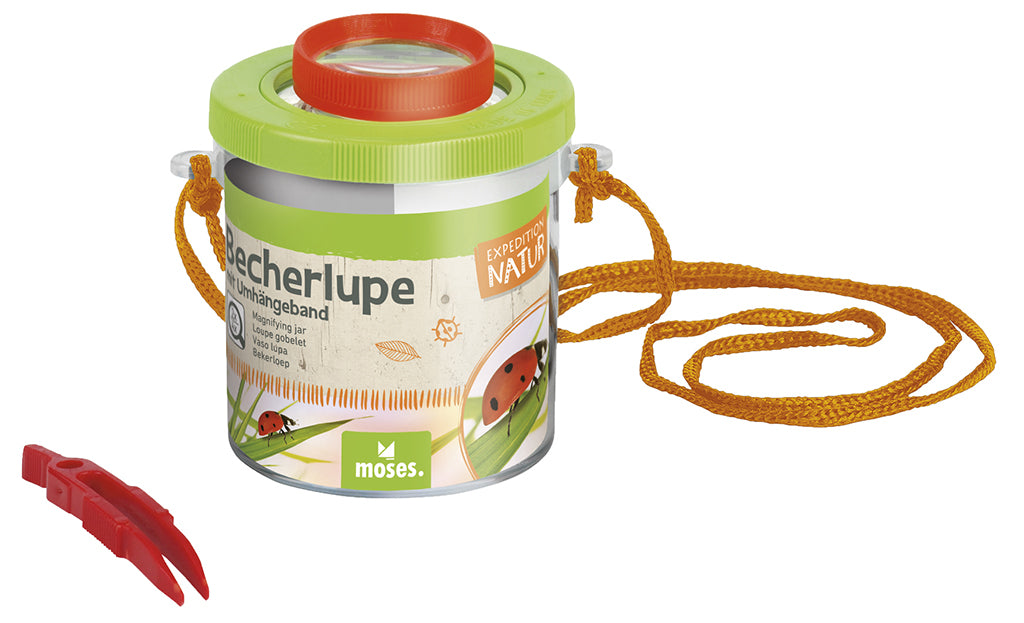 moses - Becherlupe mit Band
