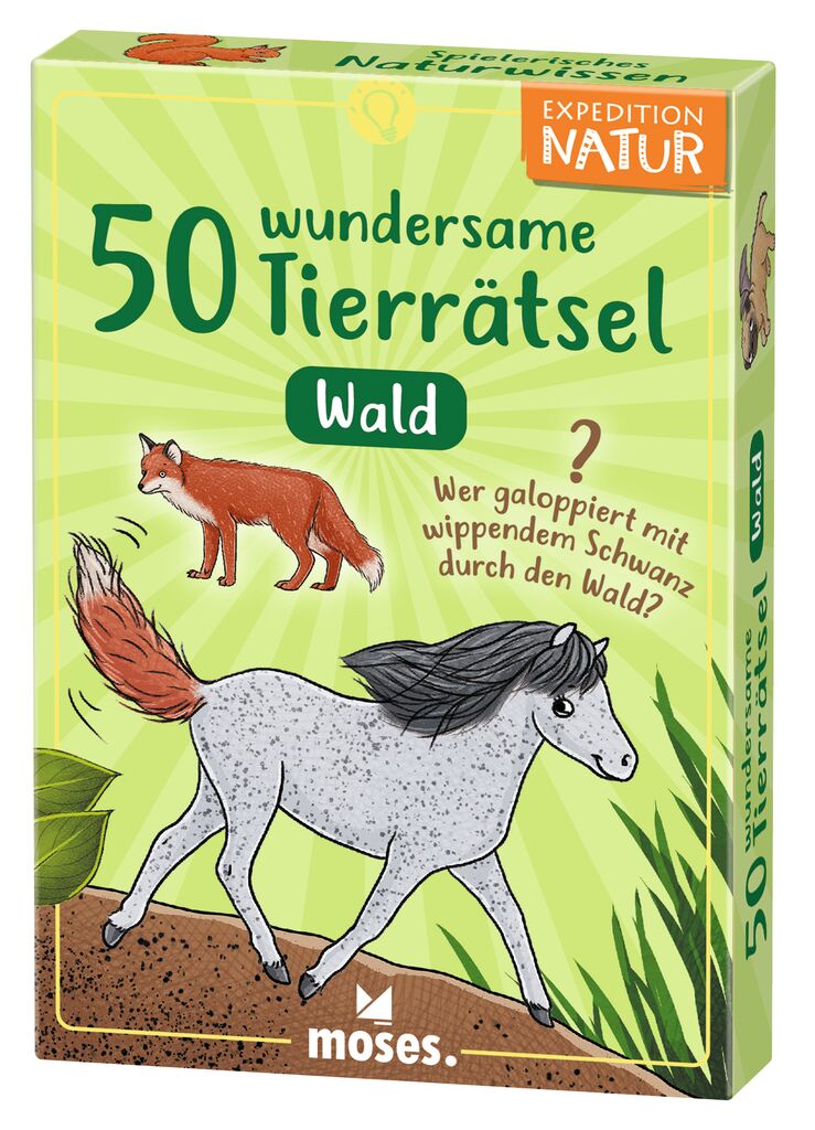 moses - 50 wundersame Tierrätsel: Wald