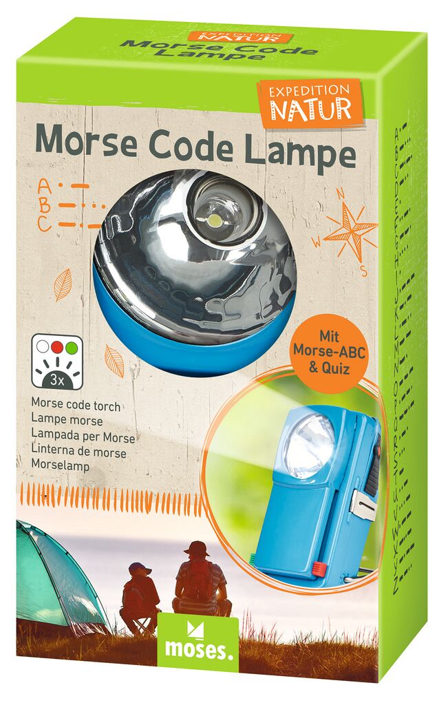 moses - Morse Code Lampe