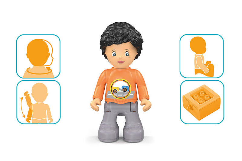 Toddys - Spielauto mit Figur "Chris Carry"