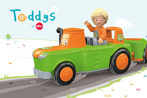 Toddys - Spielauto mit Figur "Frank Farmy"