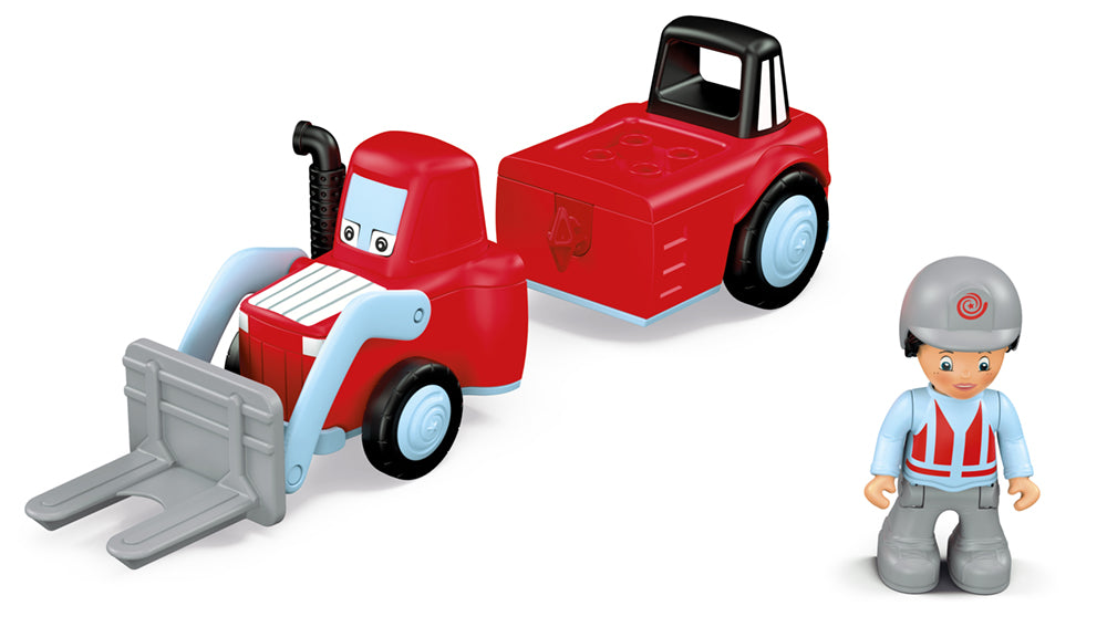 Toddys - Spielauto mit Figur "Willy Worky"