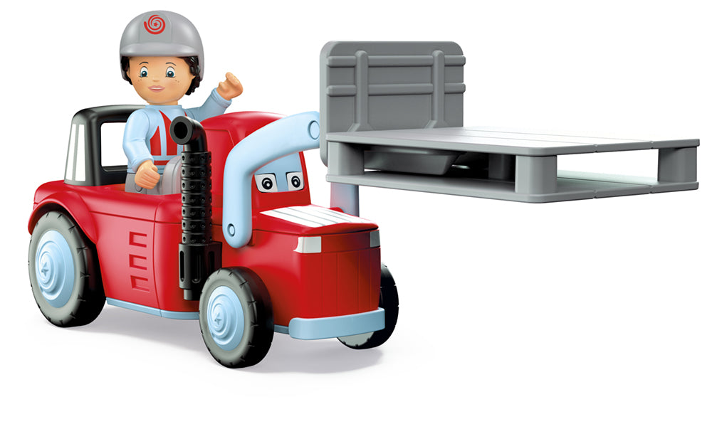 Toddys - Spielauto mit Figur "Willy Worky"