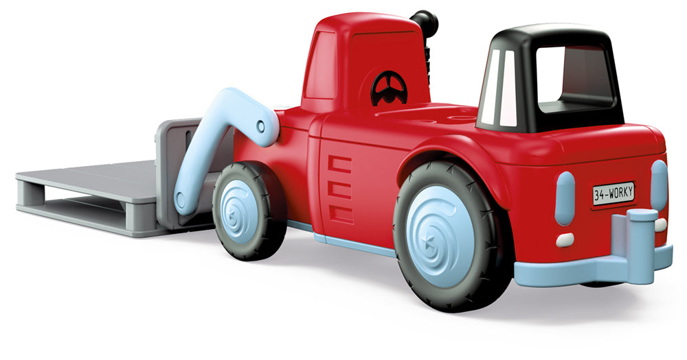 Toddys - Spielauto mit Figur "Willy Worky"