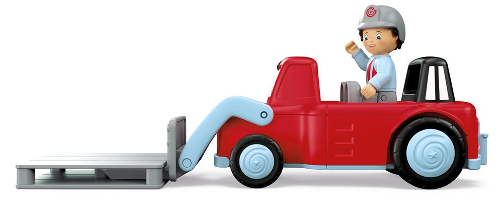 Toddys - Spielauto mit Figur "Willy Worky"