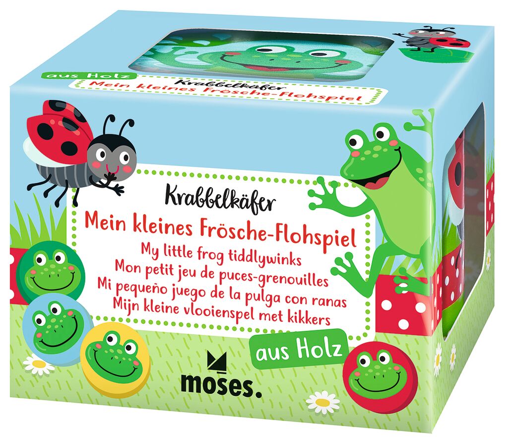 moses - Krabbelkäfer Frösche-Flohspiel