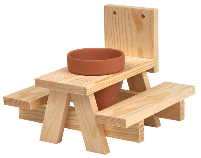 moses - Krabbelkäfer Eichhörnchen-Picknicktisch