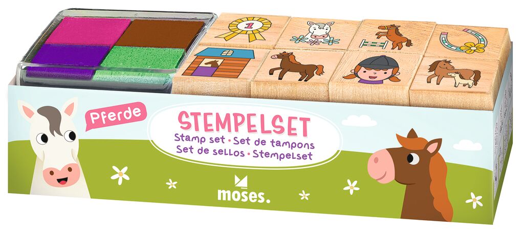 moses - Stempelset Pferde