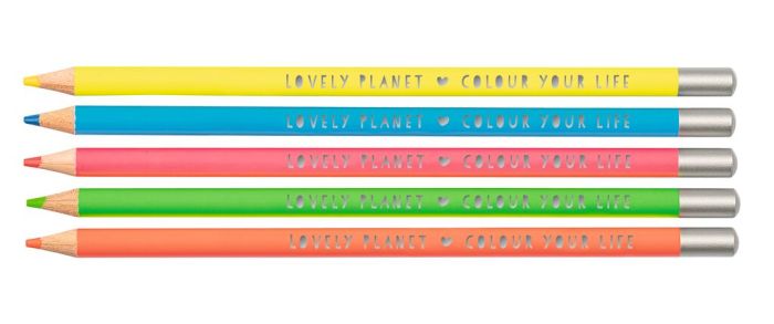 moses - Lovely Planet Buntstifte Metallic & Neon