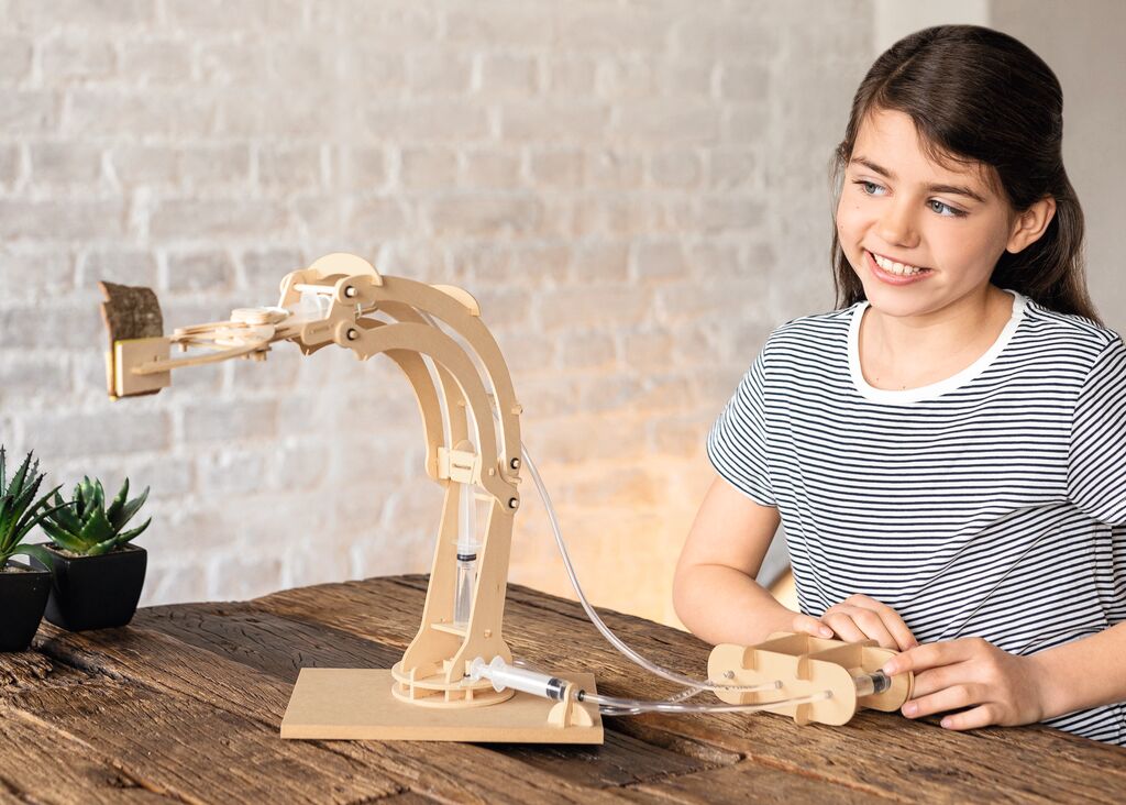 moses - PhänoMINT Roboterarm Hydraulic