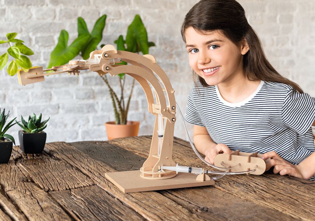moses - PhänoMINT Roboterarm Hydraulic