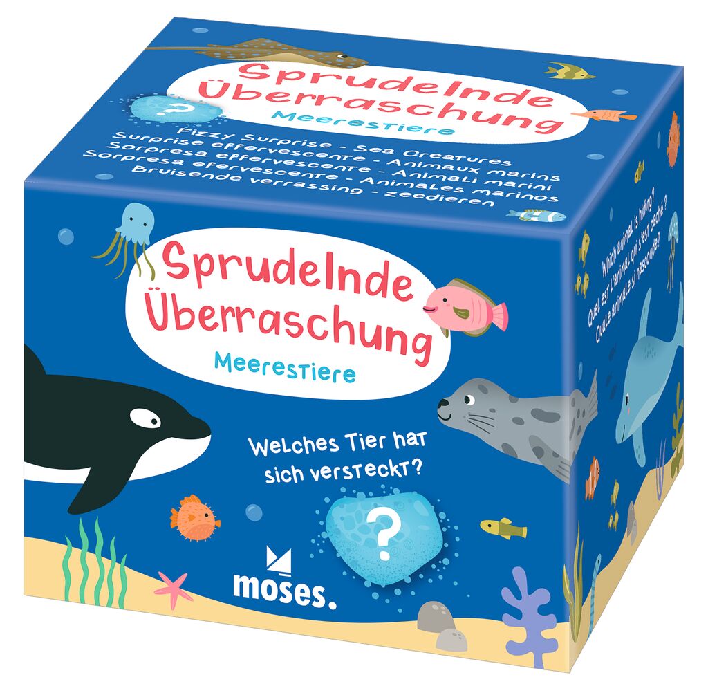 moses - sprudelnde Überraschung Meerestiere