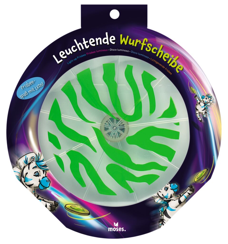 moses - leuchtende Wurfscheibe