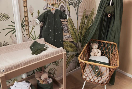 Jollein - Spieluhr Teddy Bear Leaf green