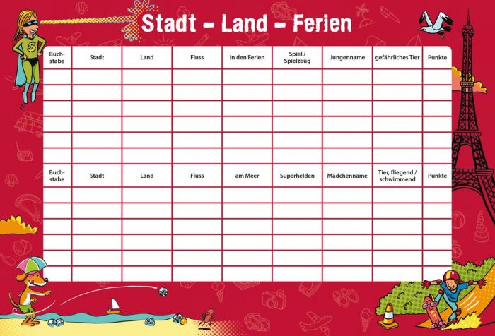 moses - Stadt Land Ferien - black stories junior