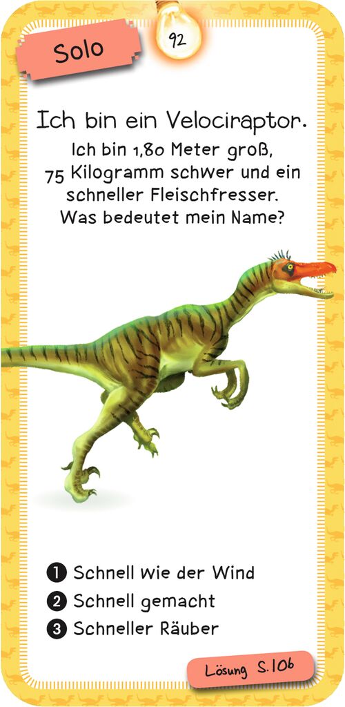 moses - Dinosaurier-Quiz