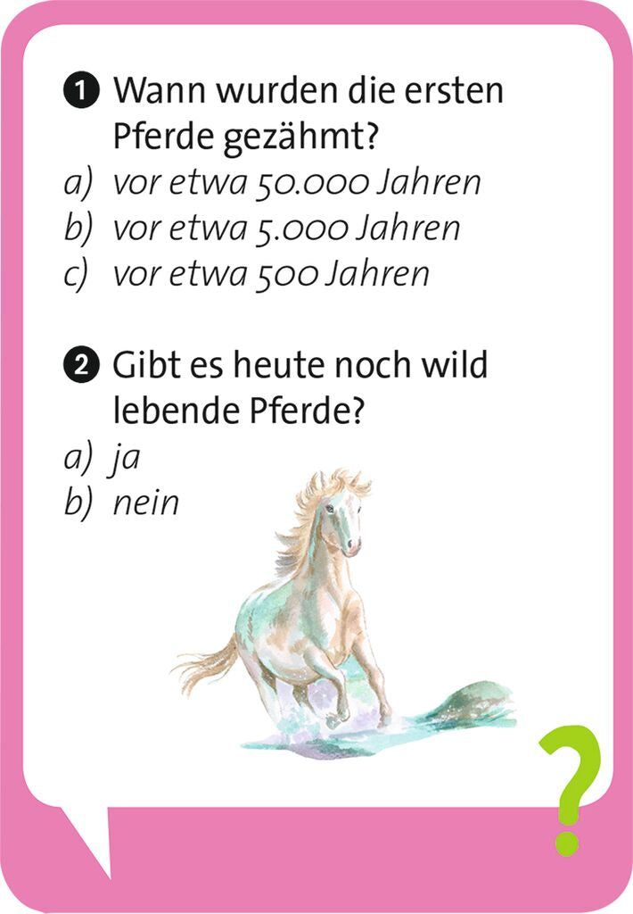 moses - Pocket Quiz junior - Pferde