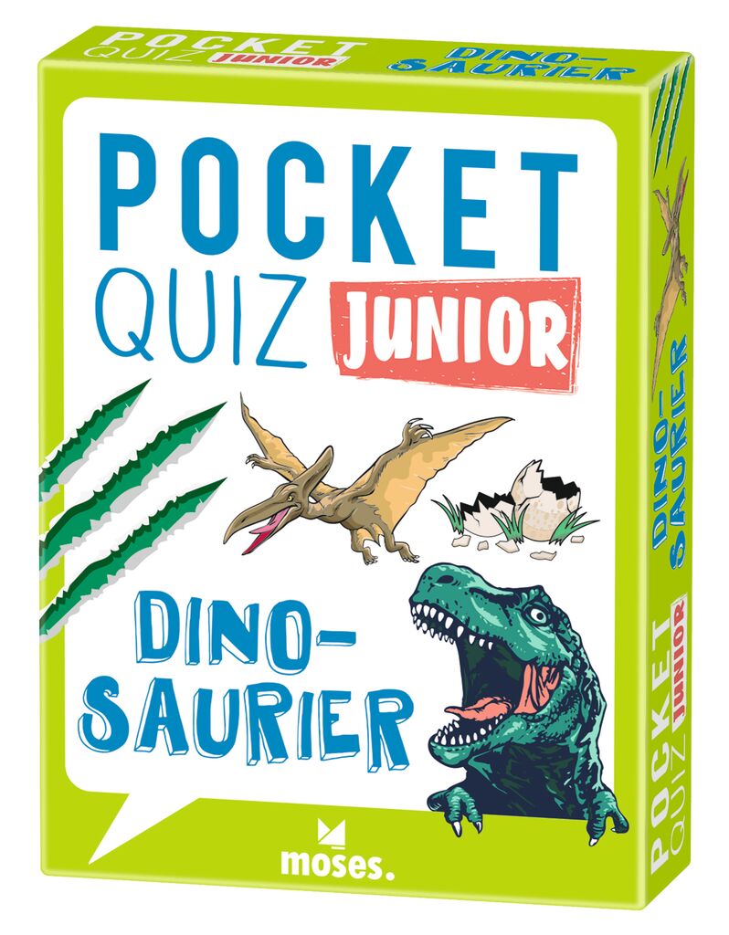 moses - Pocket Quiz junior - Dinosaurier