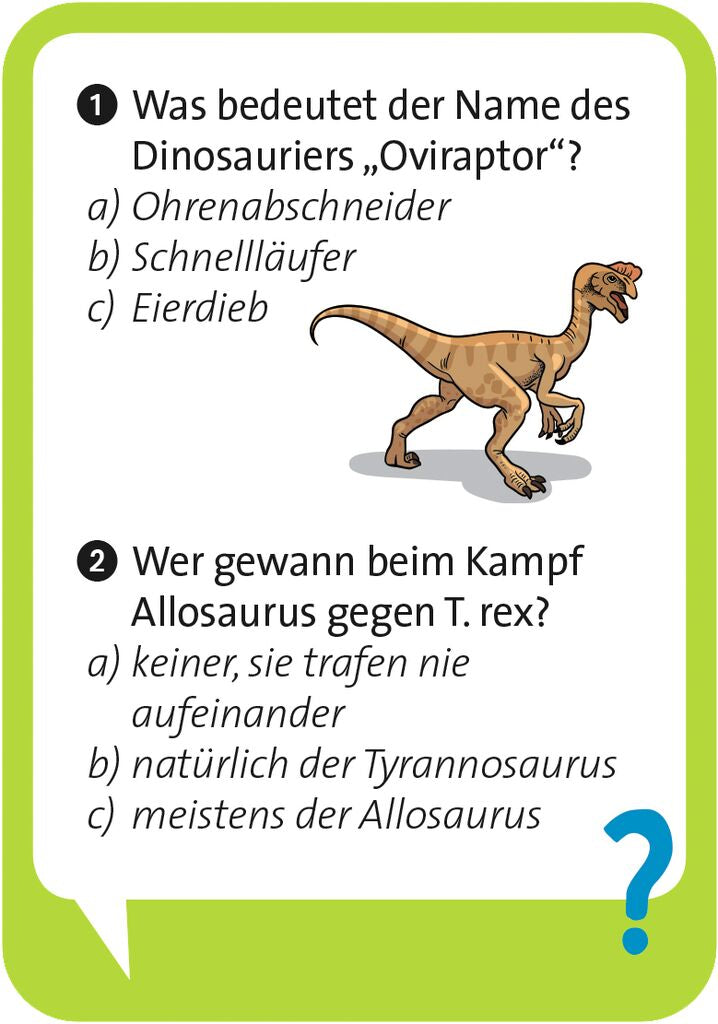 moses - Pocket Quiz junior - Dinosaurier