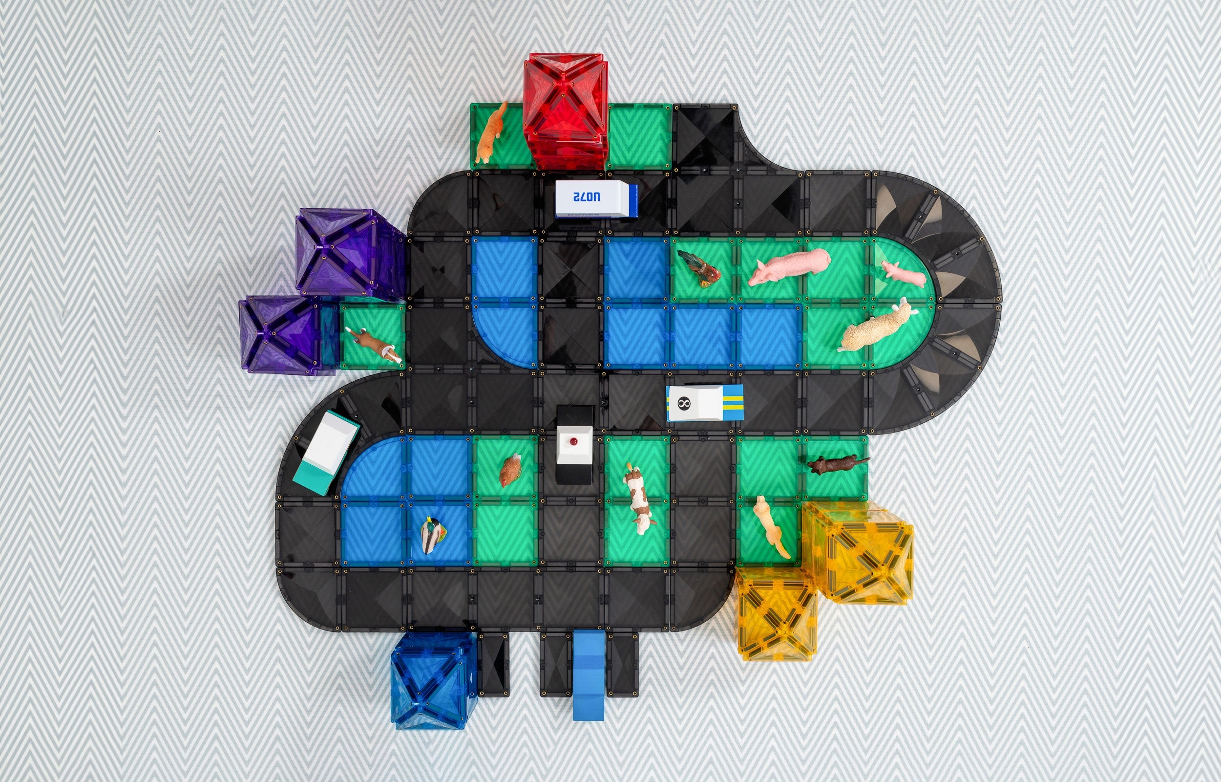 connetix - Magnetbausteine Creative Roads 48-tlg.