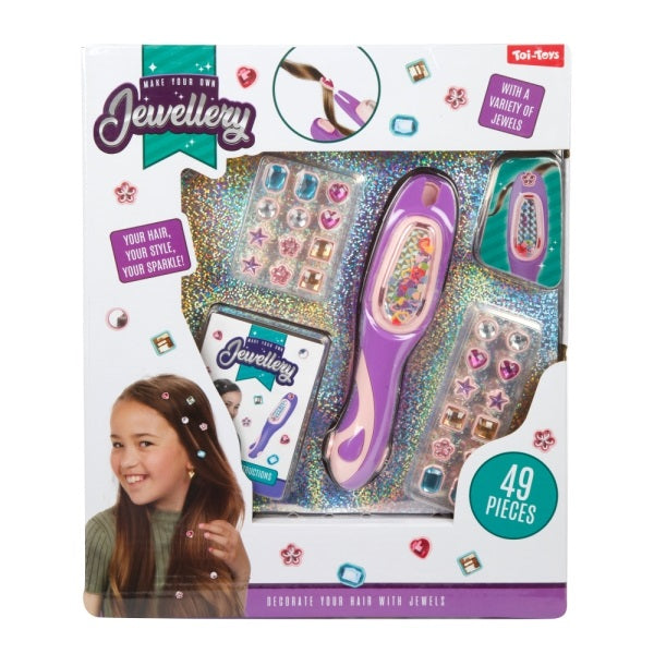 Toi-Toys - Haarschmuck Set mit Glitzersteinen