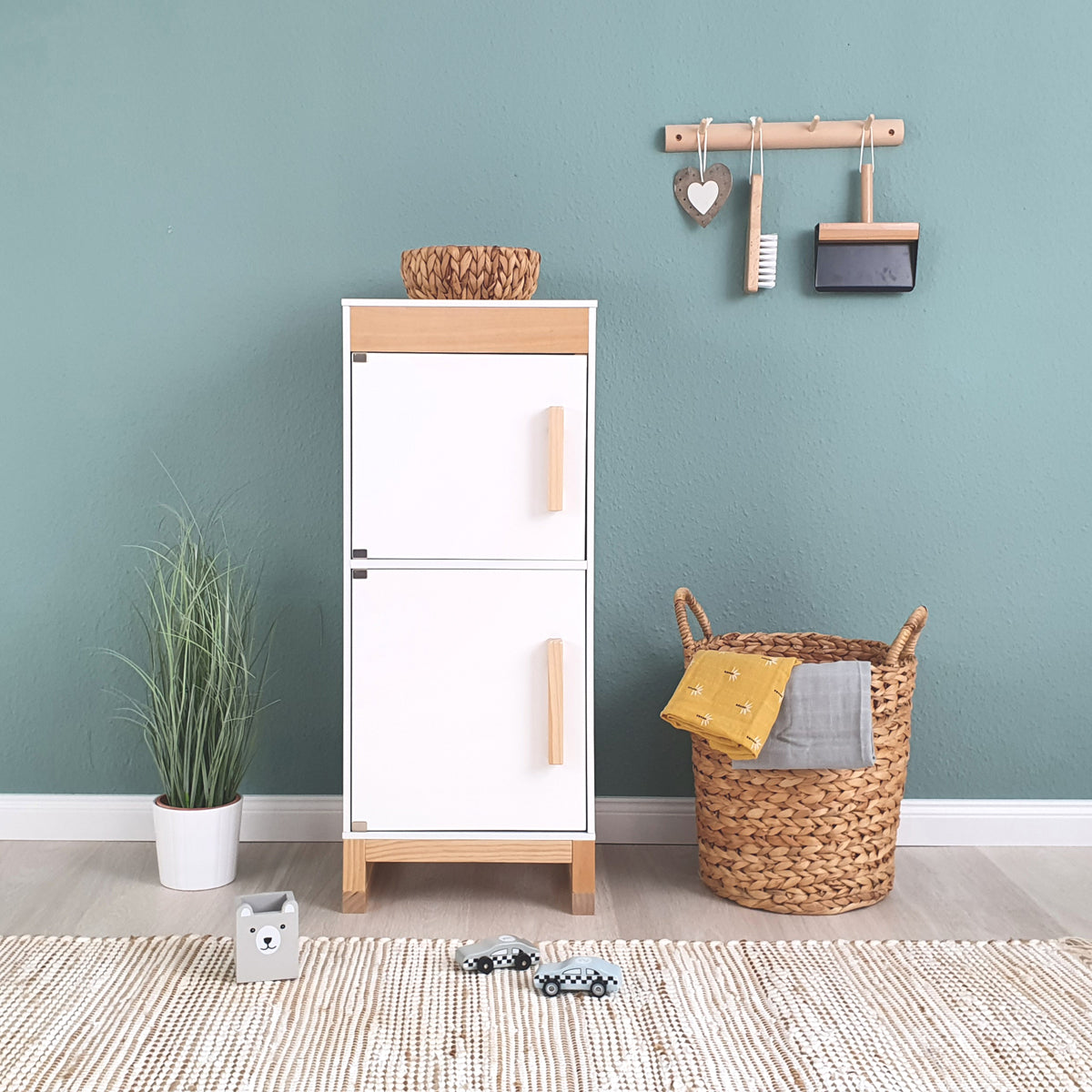 Musterkind - Kühlschrank FICUS weiß/natur