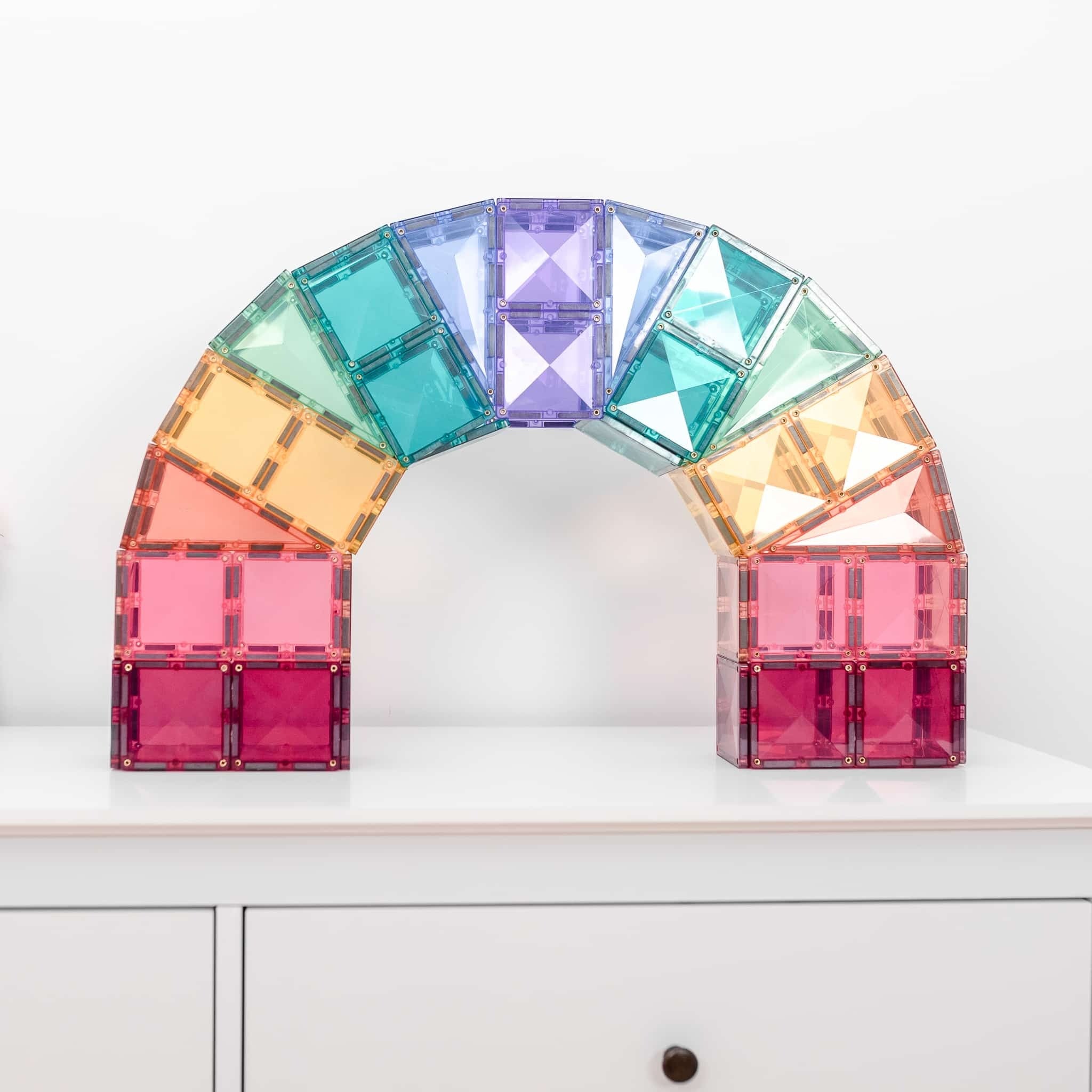 connetix - Magnetbausteine Pastel Creative Pack 120-tlg.