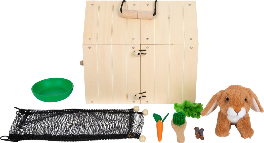 small foot - Hasenstall mit Auslauf