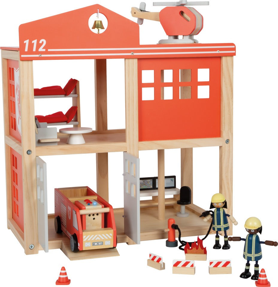 small foot - Große Feuerwache mit Zubehör