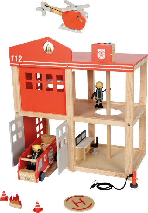 small foot - Große Feuerwache mit Zubehör