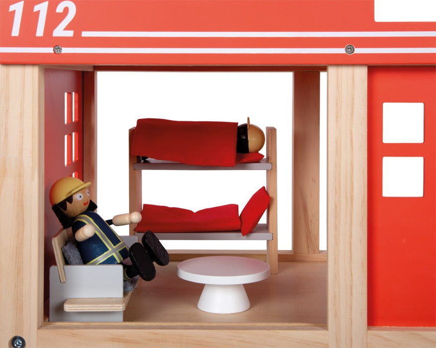 small foot - Große Feuerwache mit Zubehör