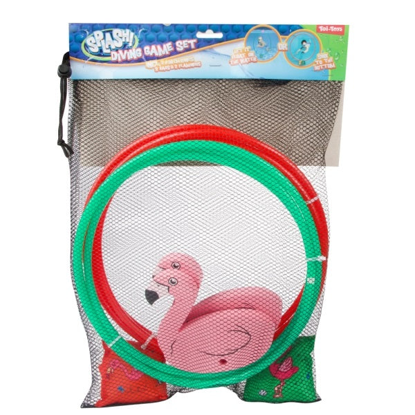 Toi-Toys - Tauchringe 2er Set Flamingo