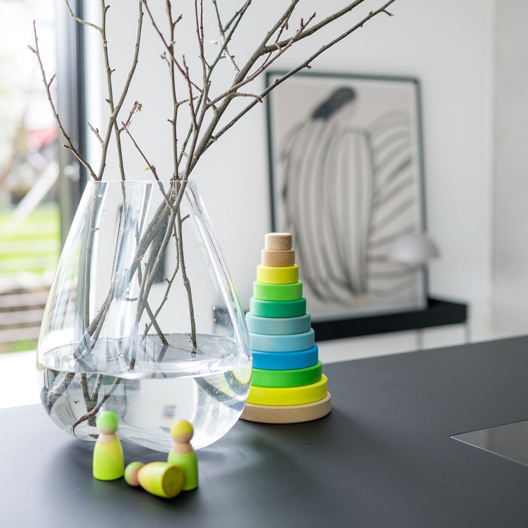 GRIMM'S - Scheibenturm Neongrün