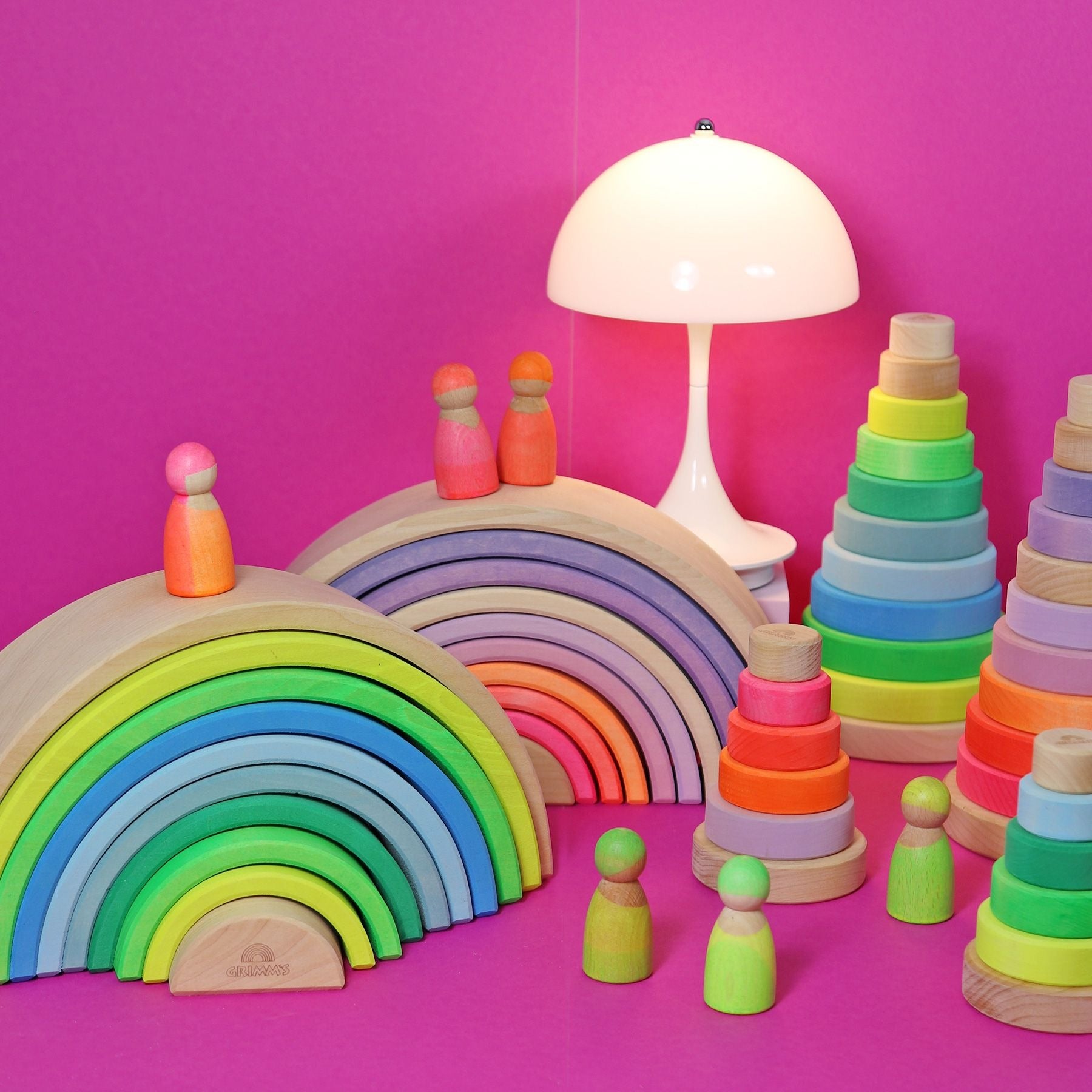 GRIMM'S - Regenbogen Neongrün