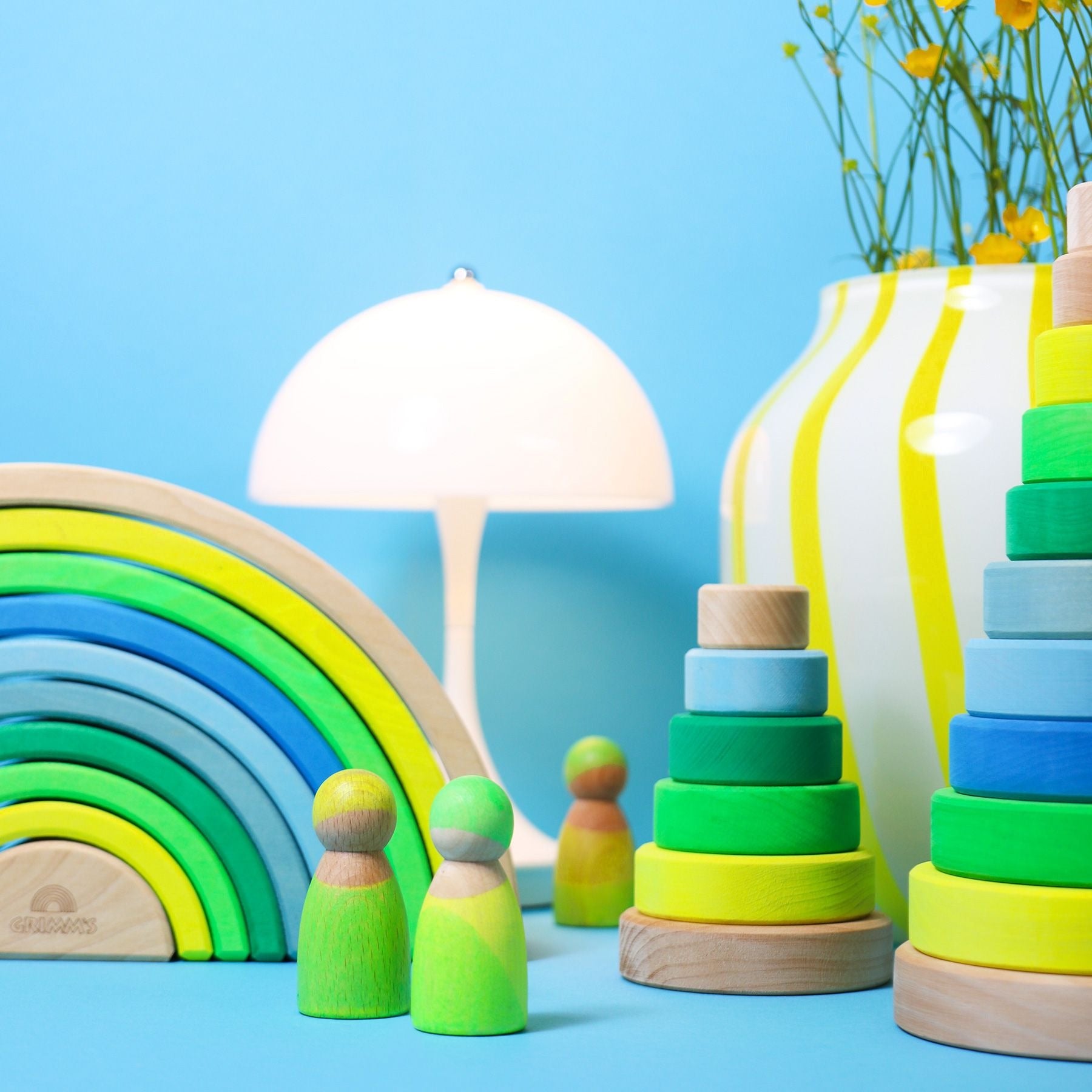 GRIMM'S - Regenbogen Neongrün