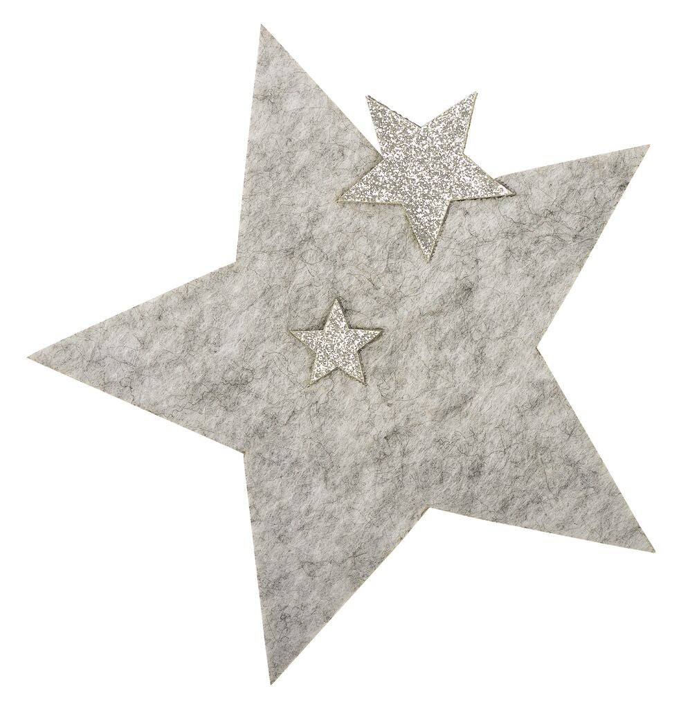 moses - Untersetzer Glitzersterne 6er Set