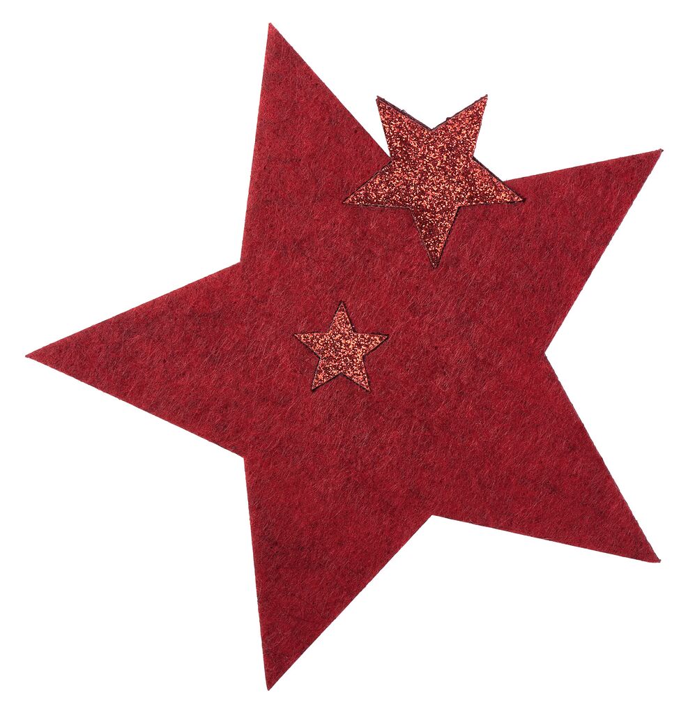 moses - Untersetzer Glitzersterne 6er Set
