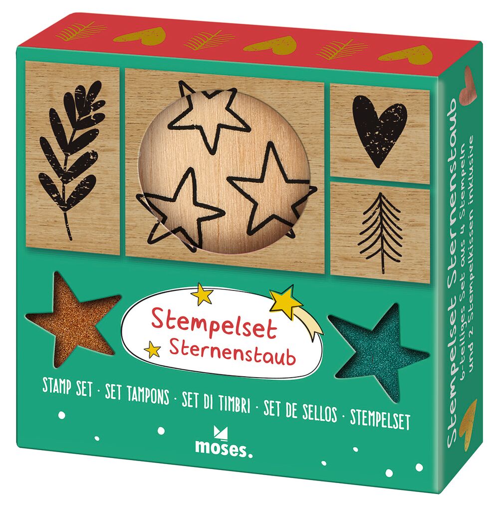 moses - Stempelset Sternenstaub