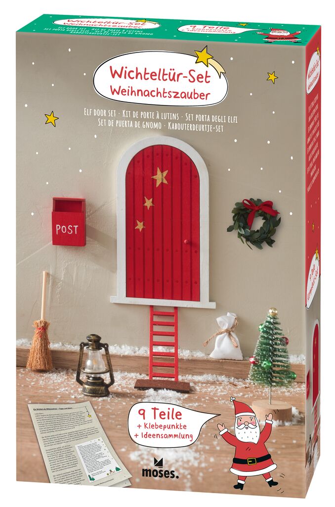 moses - Wichteltür-Set Weihnachtszauber