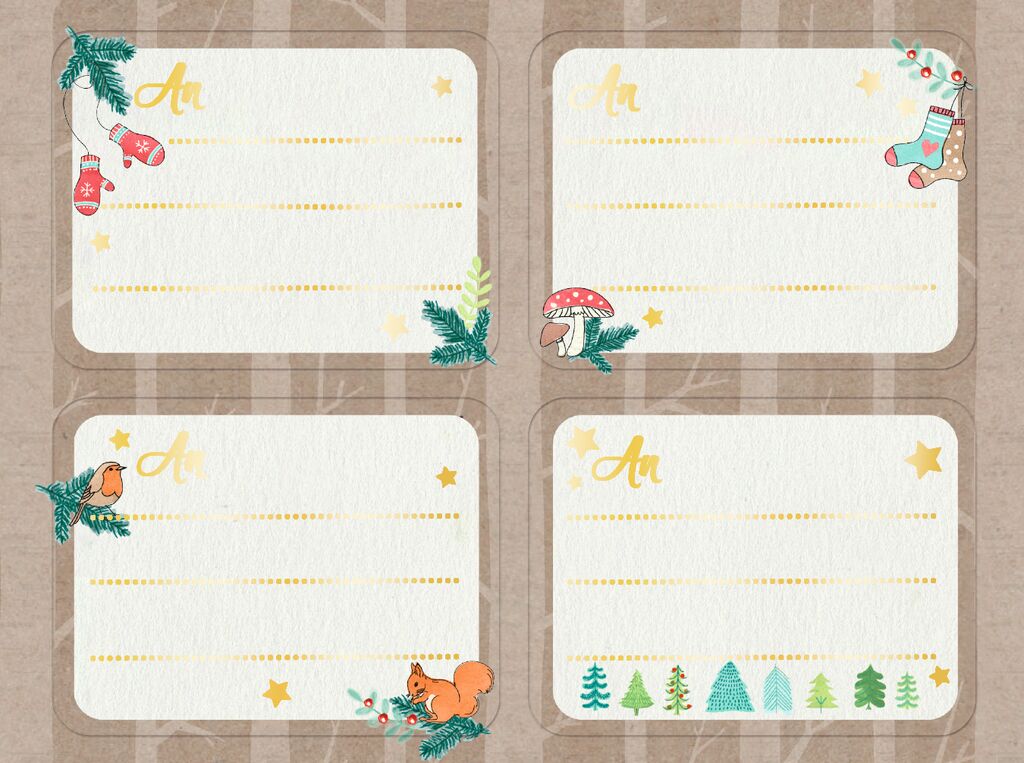 moses - Briefpapier-Set Winterwunder