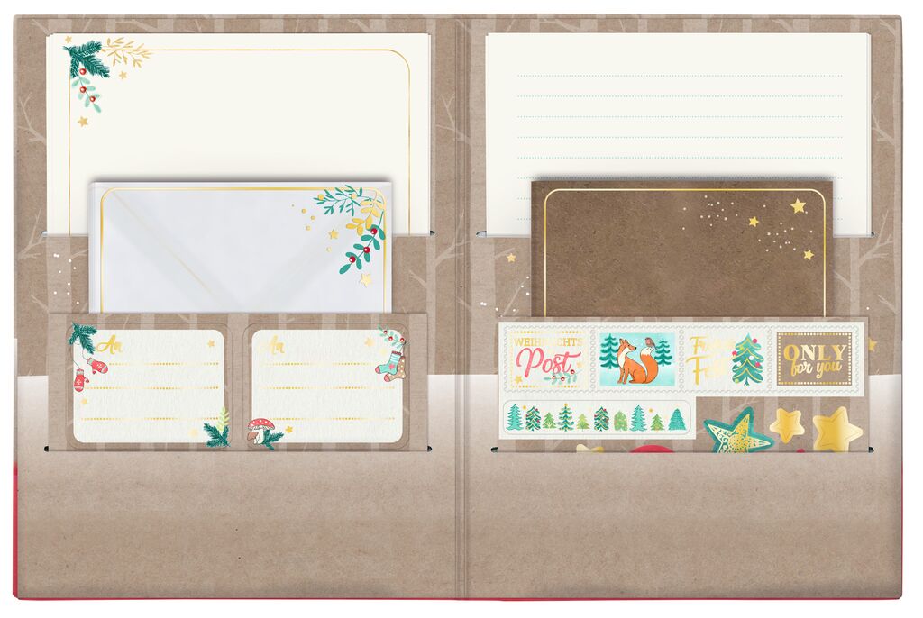 moses - Briefpapier-Set Winterwunder