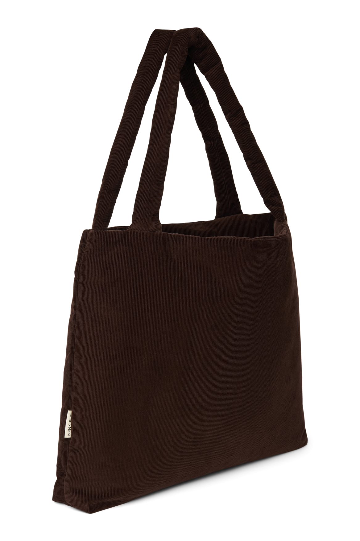 Studio Noos - Tasche Rib Puffy Dark Brown