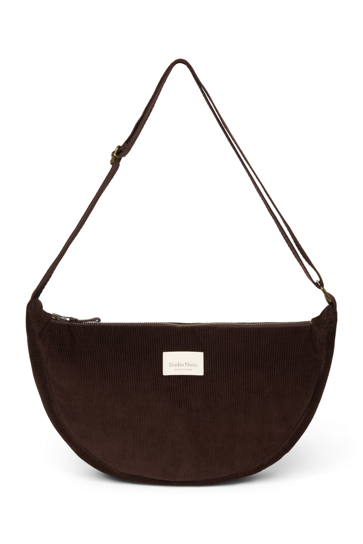 Studio Noos - Tasche Fanny Pack Rib Puffy Dark Brown